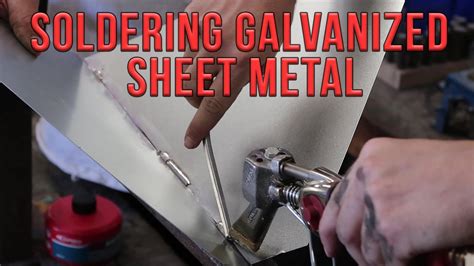 solder for galvanized sheet metal|soldering iron for sheet metal.